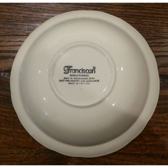 Vintage Franciscan Desert Rose Bowl 8 3/4" - Picture 3 of 3